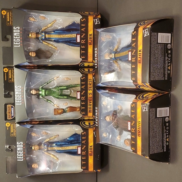 5 Marvel Legends Series Eternals 6-Inch Inch Collectible Action Figure Toys - Picture 1 of 8